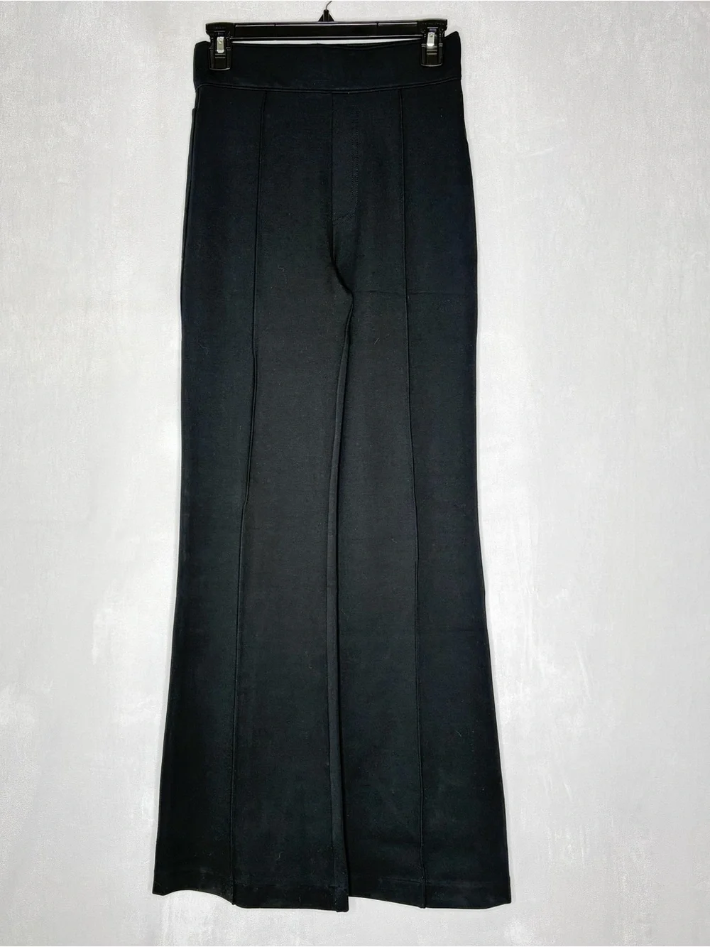 Spanx Classic Black Hi Rise Flare Pants
